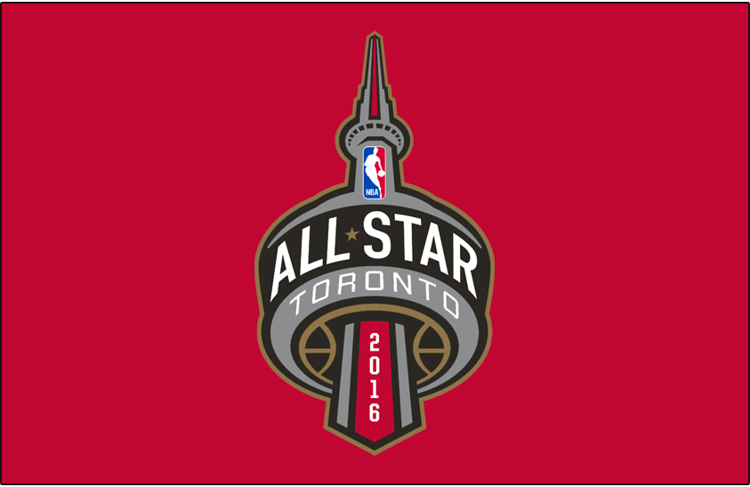 NBA All-Star Game 2016 Primary Dark Logo iron on transfers for clothing